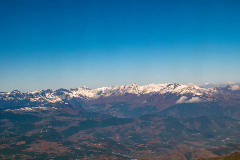 Mont enneigé Jiaozi - Terres rouges de Dongchuan