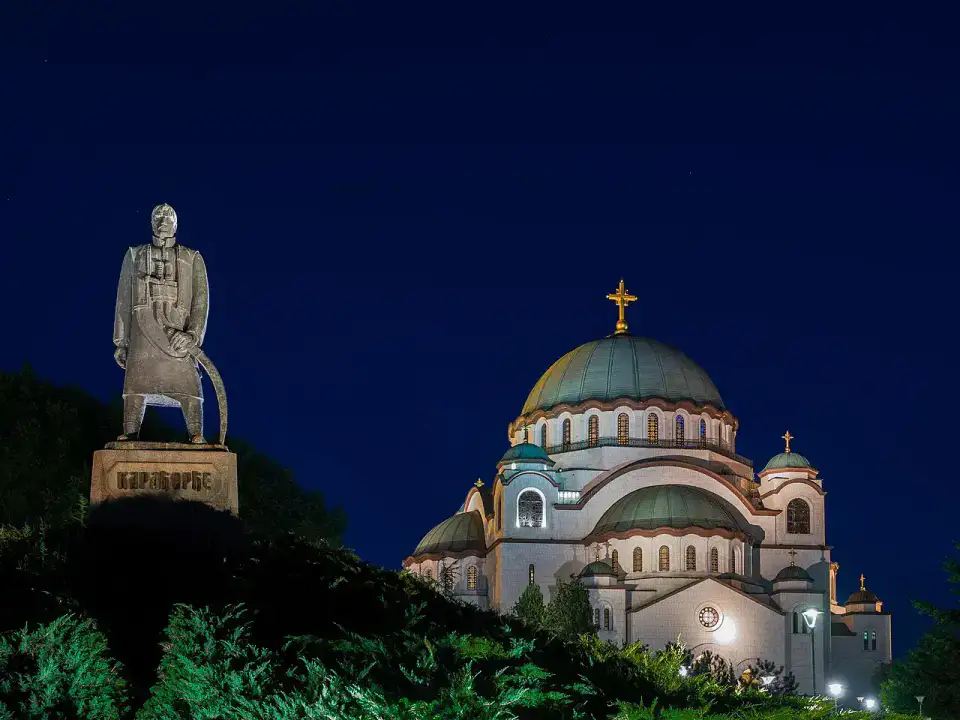 Temple Saint-Sava à Belgrade